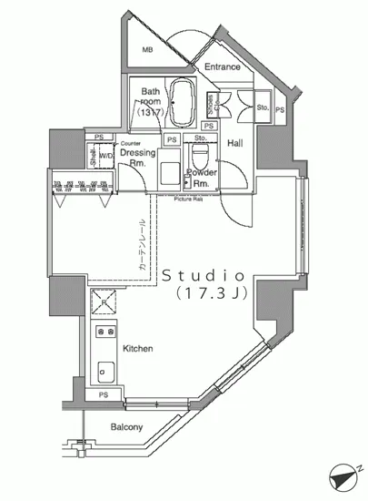 パークハビオ麻布台 501