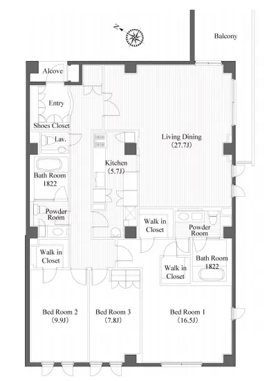 ウィンザーハウス広尾 203