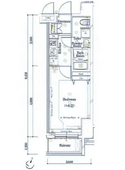 ガリシア新宿都庁前 305