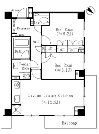 ピアースコード代々木参宮橋 206