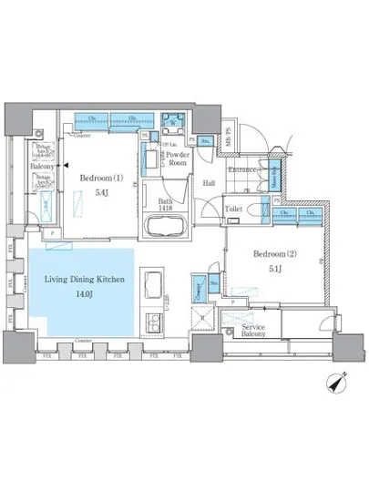 パークアクシス月島マチュアスタイル 601