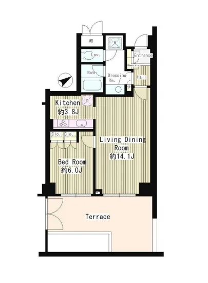 パークオアシス赤坂丹後坂 101