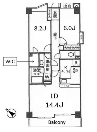 ライオンズマンション乃木坂 5F