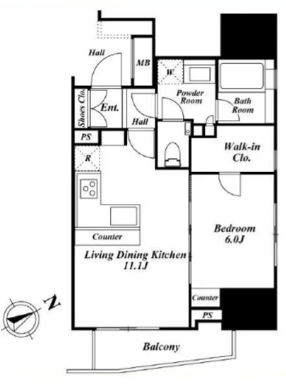 朝日マンション五反田 705