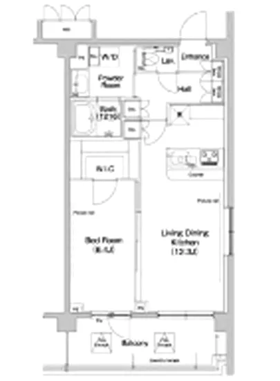 ヒューリックレジデンス新宿戸山 109