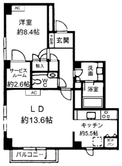 ブルグ池田山 205