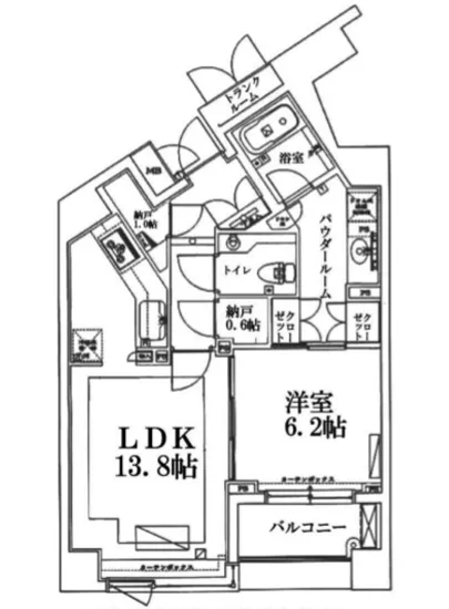 パークハウス広尾 2F
