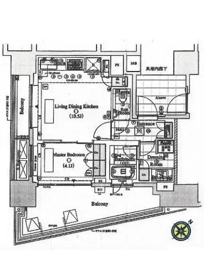 ウェリス高輪 5階