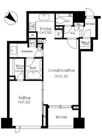 シティハウス月島ステーションコート 204