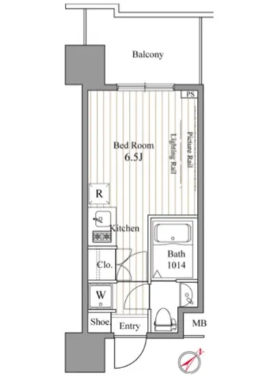 レジディア東銀座 1010