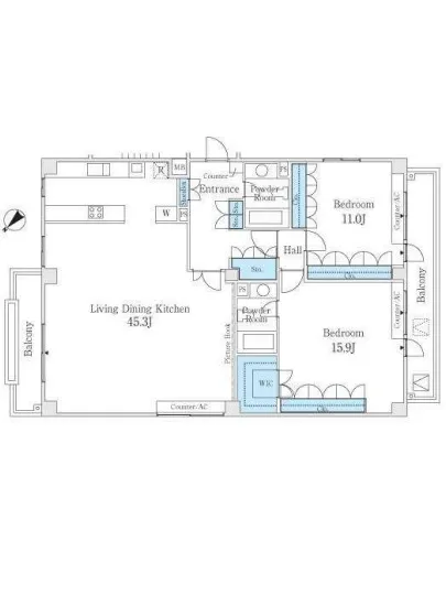 ワコーレ代官山 303