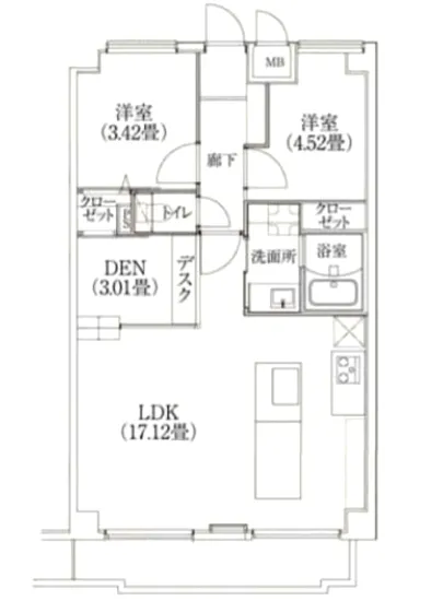 コスモリード学芸大学 102