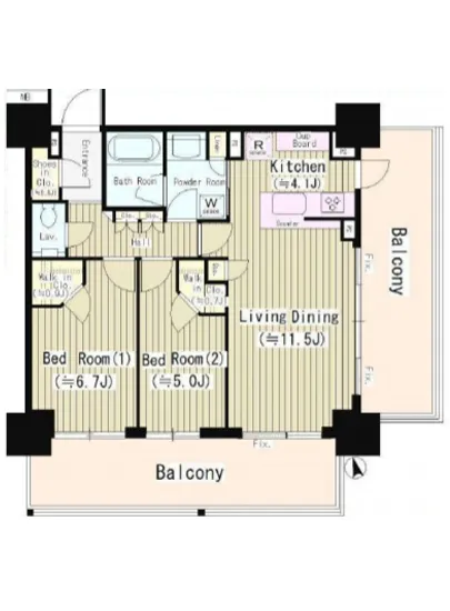 パークタワー西新宿エムズポート 1206