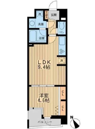 ザ・パームス代々木上原ヴェールテラス 203