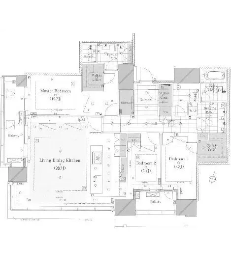 赤坂タワーレジデンス　トップオブザヒル 37F