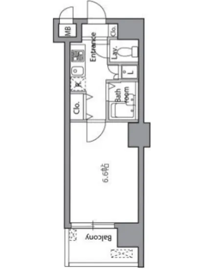 レジディア神楽坂 1203