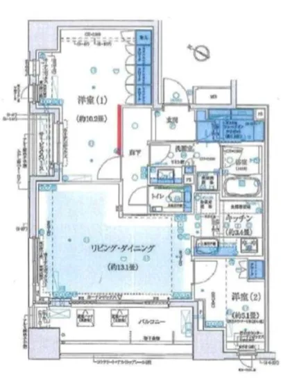 パークホームズ日本橋浜町二丁目リビオガーデン 401
