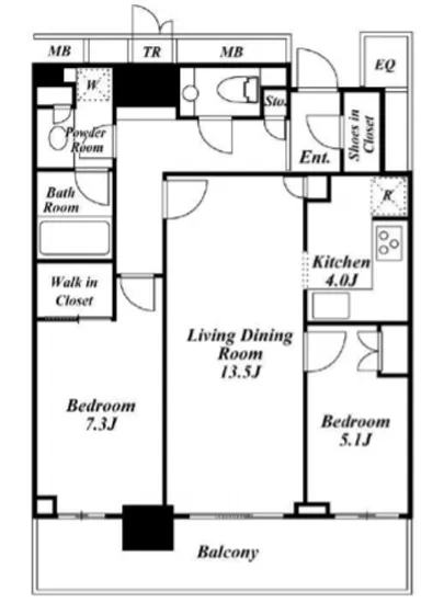 ザ・パークハウス晴海タワーズ クロノレジデンス 4109