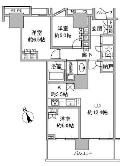 プラウドタワー東雲キャナルコート 2805