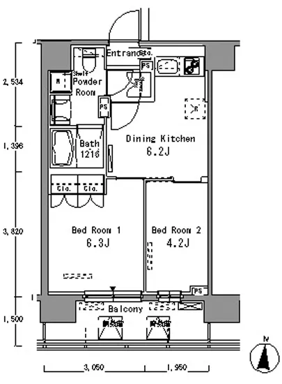 パークアクシス東陽町 502