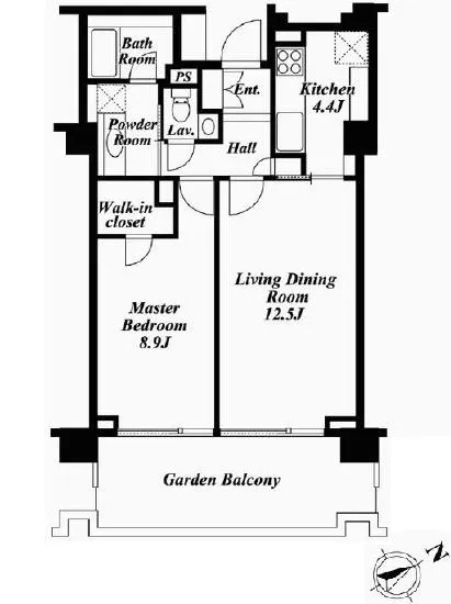 パークコート元麻布ヒルトップレジデンス 6F
