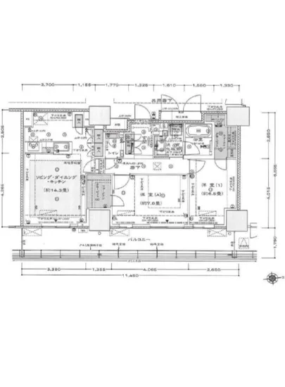 プラウドタワー木場公園 2403