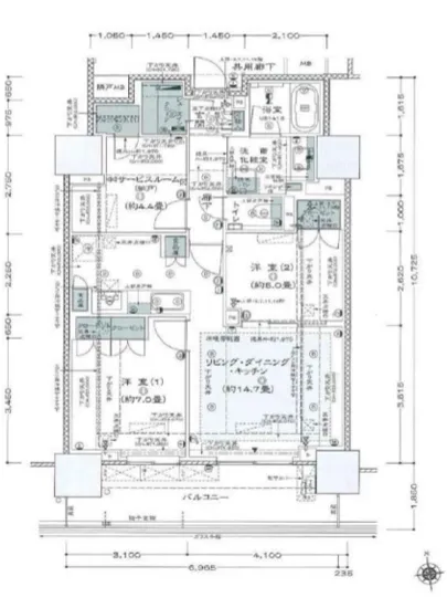 プラウドタワー木場公園 1306