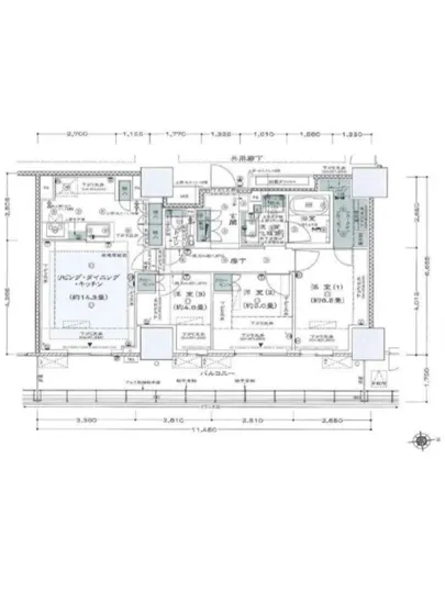 プラウドタワー木場公園 403
