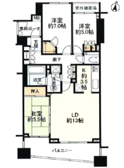 パークハウス用賀三丁目グレーヌ 704