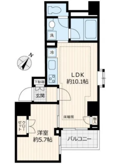 オープンレジデンシア日本橋人形町 2F