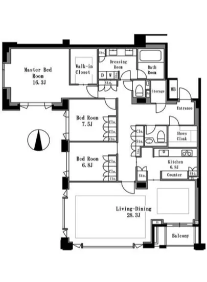 プライムメゾン御殿山EAST 101