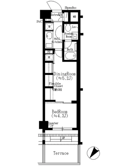 パークリュクス渋谷西原 109