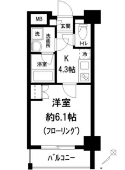 ナビウス西新宿 307
