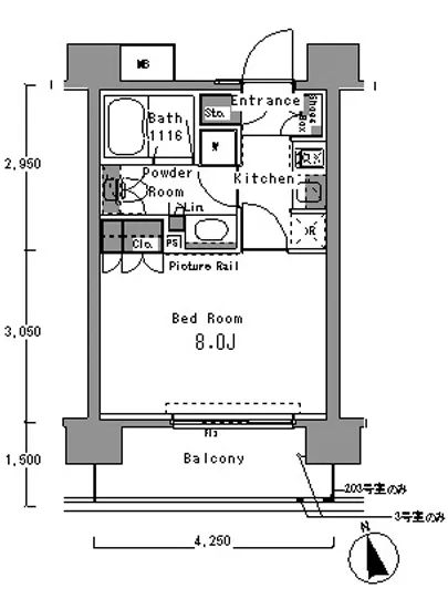 パークアクシス渋谷桜丘ウエスト 803