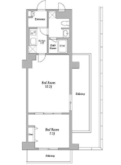 エスティメゾン東新宿 603