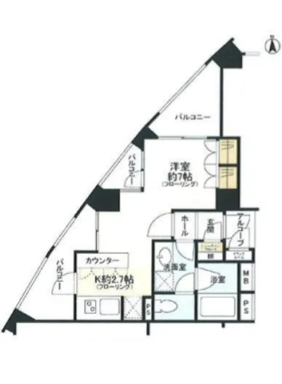 クオリア目黒大橋ウエスト 408