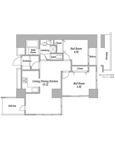 プラザタワー勝どき 1112