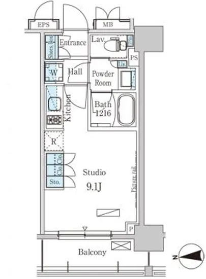 パークアクシス上野・稲荷町 1002