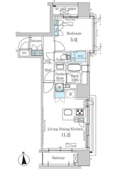 パークアクシス上野・稲荷町 1205
