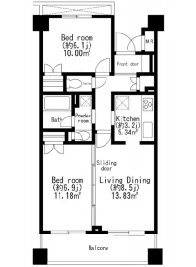 レジディア世田谷弦巻 404