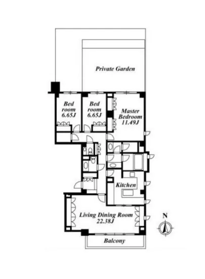 クレスト南麻布 102