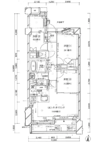 ブランズ弦巻二丁目 2F