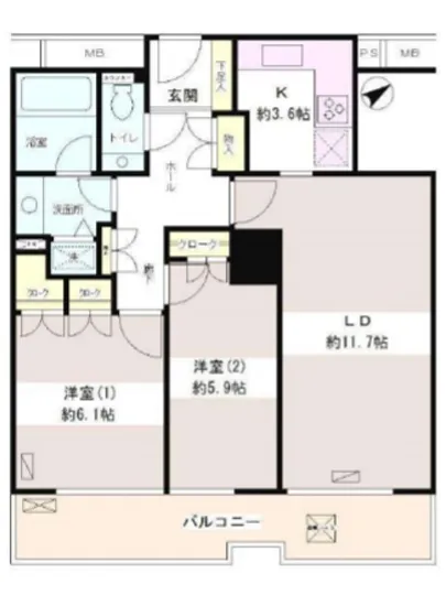 西早稲田パークタワー 502