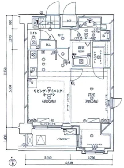 ガリシア早稲田 1201