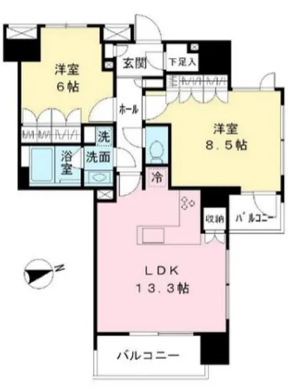 メゾンカルム代々木公園 806