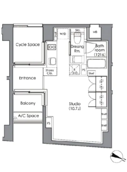 パークハビオ駒沢大学 606