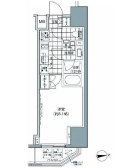 パークハビオ上野3丁目 205