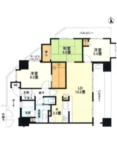 シーズガーデン戸越公園 502