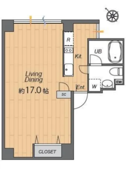 ラティオ築地 901