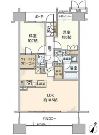 ザ晴海レジデンス 1020